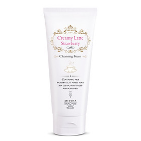 Sữa Rửa Mặt Missha Creamy Strawberry Latte Cleansing Foam M7878