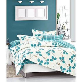 Bộ Ga Gối Cotton Lụa Hàn Quốc Julia 221BK16 1m6 x 2m