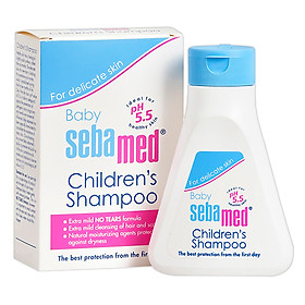 Dầu Gội Trẻ Em Dịu Nhẹ Không Cay Mắt Baby Sebamed Children's Shampoo SBB02C (150ml)