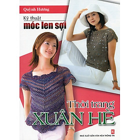 Hình ảnh Kỹ Thuật Móc Len Sợi - Thời Trang Xuân Hè