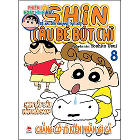 Download sách Shin - Cậu Bé Bút Chì (Hoạt Hình Màu) - Tập 8