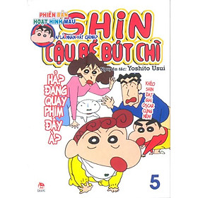 Download sách Shin - Cậu Bé Bút Chì (Hoạt Hình Màu) - Tập 5 (Tái Bản 2015)