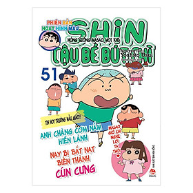 Nơi bán Shin Cậu Bé Bút Chì – Phiên Bản Hoạt Hình Màu - Tập 51 - Giá Từ -1đ