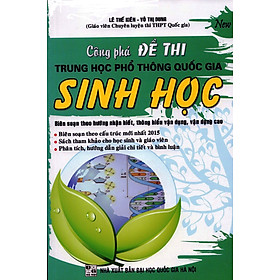 Công Phá Đề Thi THPT Quốc Gia Môn Sinh Học