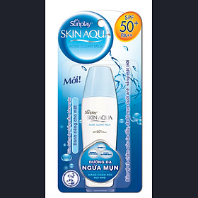 Sữa Chống Nắng Ngừa Mụn Rohto Sunplay SPF50 - 25g