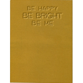 Sổ Kế Hoạch Happy Be Bright Be Me 196 Trang (Simplicity) TK6