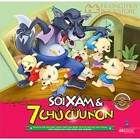 Sách Sói Xám Và 7 Chú Cừu Non