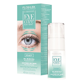 Gel Giúp Êm Dịu Vùng Mắt, Chống Thâm, Mỏi Mệt Floslek Eye Care Expert Soothing Gel Mask For The Eye Area MF038 (15ml)