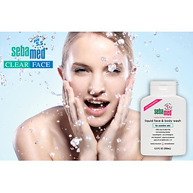Sữa Rửa Mặt Và Tắm Toàn Thân Cho Da Nhạy Cảm Sebamed Liquid Face & Body Wash SSS01C (200ml)