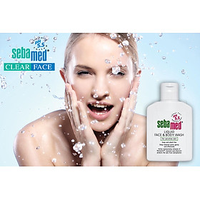 Sữa Rửa Mặt Và Tắm Toàn Thân Cho Da Nhạy Cảm Sebamed Liquid Face & Body Wash SSS01D (50ml)