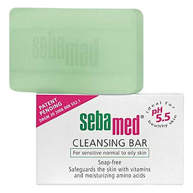 Xà Phòng Kháng Khuẩn pH5.5 Sebamed Cleansing Bar pH5.5 SSS05 (100g)