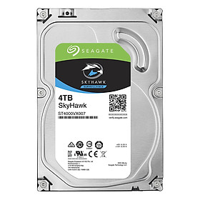 Ổ Cứng HDD Video Seagate SkyHawk 4TB/64MB/3.5 ST4000VX007 - Hàng Chính Hãng