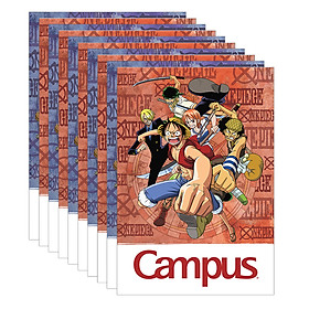 Lốc 10 Cuốn Vở Kẻ Ngang Campus One Piece NB-BOPE120 (120 Trang)