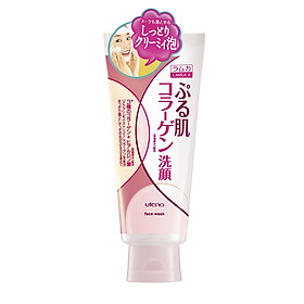 Sữa Rửa Mặt Collagen Utena Lamuca Emollient Face Wash - 30211