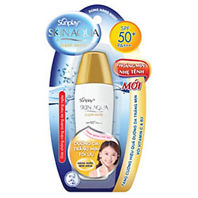 Sữa Chống Nắng Rohto Sunplay Skin Aqua Clear White SPF50 – 25g