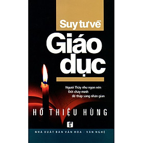 Download sách Suy Tư Về Giáo Dục