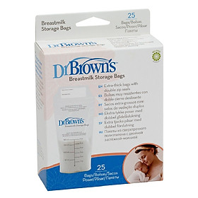 Túi Trữ Sữa Mẹ Dr.Brown's 25 Túi - S4005H
