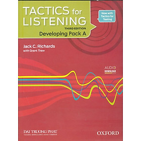 [Download Sách] Tactics For Listening Developing Pack A (Sách Học Sinh + Đĩa CD)