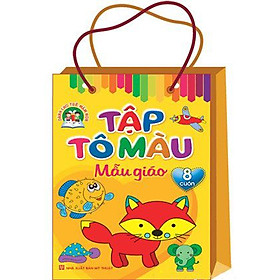 Tô Màu Mẫu Giáo (Túi 8 Cuốn)