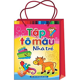 Nơi bán Tô Màu Nhà Trẻ (Túi 8 cuốn) - Giá Từ -1đ