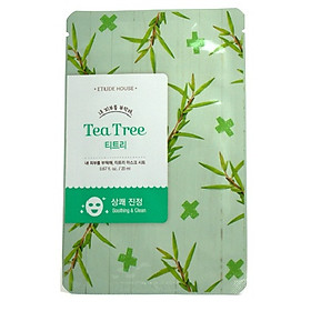 Mặt Nạ Dưỡng Ẩm Etude I Need You, Tea Tree! Mask Sheet