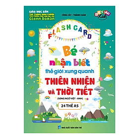 Nơi bán Flashcard Bé Nhận Thức Thế Giới Xung Quanh - Thiên Nhiên Và Thời Tiết  - Giá Từ -1đ