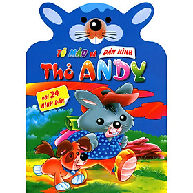 Tô Màu Và Dán Hình: Thỏ Andy