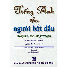 Sách Tiếng Anh Cho Người Bắt Đầu (Kèm 1 CD)