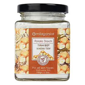 Bột Khoai Tây Milaganics Hũ 100g