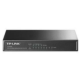 TP-Link  TL-SF1008P - Switch Để Bàn PoE 8 Cổng 10/100Mbps - Hàng Chính Hãng