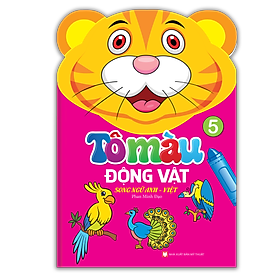 Tô Màu Động Vật - Song Ngữ Anh - Việt (Tập 5)