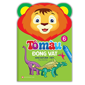 Tô Màu Động Vật Song Ngữ Anh Việt - Tập 6