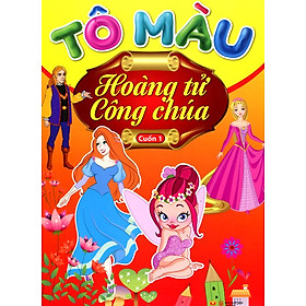 Download sách Tô Màu Hoàng Tử Công Chúa - Tập 1