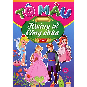 Download sách Tô Màu Hoàng Tử Công Chúa - Tập 5