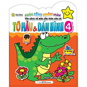 Nơi bán Cuộc Sống Muôn Màu - Tô Màu & Dán Hình (Tập 4) - Giá Từ -1đ