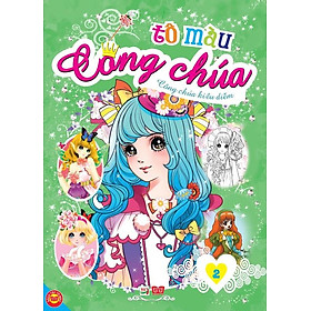 Download sách Tô Màu Công Chúa - Công Chúa Kiều Diễm - Tập 2