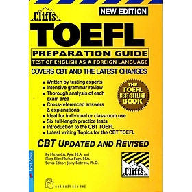 Nơi bán TOEFL Cliffs Preparation Guide 2001-2002 (Không Kèm CD) - Giá Từ -1đ