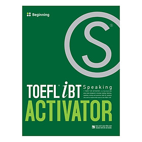 Hình ảnh TOEFL iBT Activator Speaking: Beginning