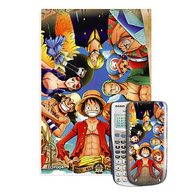 Decal Máy Tính Casio One Piece 004