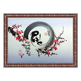 Mua Tranh Thư Pháp CHỮ PHÚC (TP_41X56_28) (41 x 56 cm) Thế Giới Tranh Đẹp
