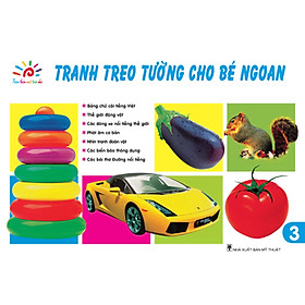 Download sách Tranh Treo Tường Cho Bé Ngoan - Tập 3