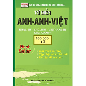 Download sách Từ Điển Anh - Anh - Việt 165.000 Từ (Nhỏ) - Tái Bản