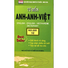 Nơi bán Từ Điển Anh - Anh - Việt (165000 Từ) - Giá Từ -1đ