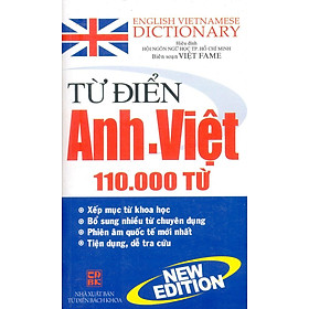 Từ Điển Anh - Việt 110000 Từ