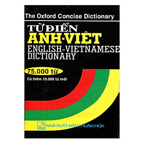 Download sách Từ Điển Anh Việt 75.000 Từ