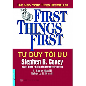 Download sách Tư Duy Tối Ưu - First Things First (Tái Bản)