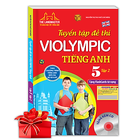 The Langmaster - Tuyển Tập Đề Thi Violympic Tiếng Anh Lớp 5 (Tập 2) (Kèm CD)