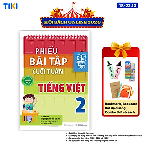 Sách Phiếu Bài Tập Cuối Tuần Tiếng Việt 2