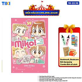 Nhóc Miko! Cô bé nhí nhảnh - Tập 39 (Tặng kèm bookmark giấy)
