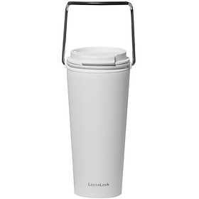 Bình Giữ Nhiệt Locknlock Bucket Tumbler 540ml LHC4269WHT - Màu Trắng